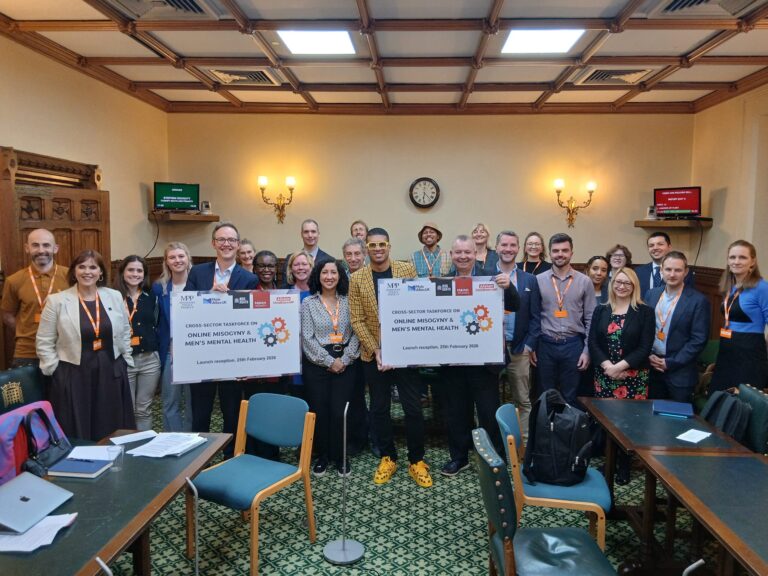 Group photo of the roundtable on 25 Feb 2026 for Online Misogyny & men's mental health